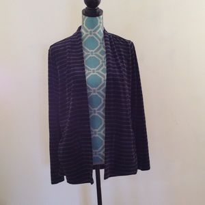 Talbots | striped | cardigan
